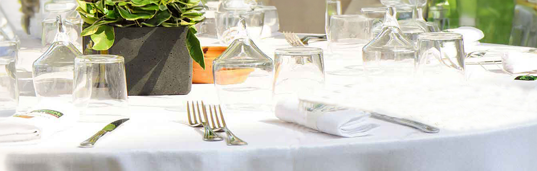 Tischdecke von Libusch in ovaler Form